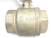 Apollo 94A-100-01; Manual Two-Way Ball Valve 3NPT; 400PSI