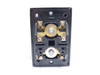 Rees 04062-032; Green-Red 1" Push Button; W'Padlock Latch