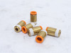 SMC KV2H07-34S; Lot-6 Straight Connectors 1/4" PTC x 1/8NPT
