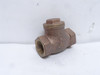 Industry-Std 10F290; Swing Check Valve; Bronze;  1/2 NPT