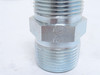 Brennan 5404-16-16; Steel Straight Adaptor; 1NPT x 1NPT