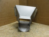 MFG- SFS-10-A43; Dimpled Hopper; SS; 14" x 6-1/2"ID