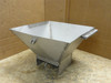 MFG- SFS-10-A43; Dimpled Hopper; SS; 14" x 6-1/2"ID