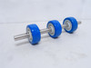 Ross Industries A52356; Shaft W/Wheels SS 14-1/4"L 20mmOD
