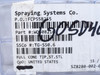 Spraying Systems TG-SS0.6; Spray Tip Nozzle; SS; 20-150PSI