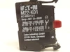 Eaton M22-K01; Contact Block; 22.5mm; 6A; 120VAC; SPST; 1-NC