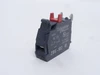 Schneider ZBE-102; Contact Block; 6A; 120VAC; 1-NC