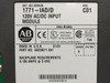 Allen-Bradley 1771-IAD; Input Module 120V AC/DC SER: D