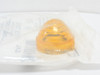 Square D 9001A9; Domed Plastic Amber Cap; Size: 30mm