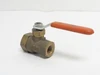 United Brass 80-1/4; Inline Manual Brass Ball Valve; 1/4NPT