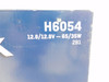 Peak H6054; Sealed Beam Halogen Headlight; High/Low Beam