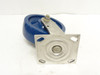 SCC SS30S620-SPUD; Swivel Caster; SS; 6" x 3" Poly Wheel