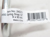 Koch 245373; Lot-2 Zinc-Plated Cast Aluminum Spring Snaps