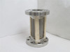 Hosemaster PF040; Flanged Flex Pipe SS-304; 12" Long; Size 3"