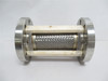 Hosemaster PF040; Flanged Flex Pipe SS-304; 12" Long; Size 3"