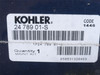 Kohler 2778901-S; Engine Maintenance Kit with Air Filter