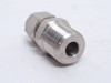 Brennan N2404-06-06-SS; Tube Adapter; SS; 3/8" Tube x 3/8NPT