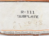 Clippard R-111; Panel Mounting Subplate