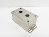 Saginaw  SCE-2PBSSI; Pushbutton Enclosure; SS; 6" x 4" x 3"
