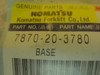 Komatsu 7870-20-3780; Base