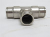 MFG- 164PLM-8; Union Tee; 1/2"PTC x 1/2"PTC x 1/2"PTC