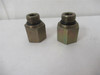 Parker 8-3/4 F5OG-S; Lot-2 Adaptor 3/4"FNPT 1/2ORB