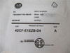 Allen-Bradley 42CF-E1EZB-D4; Sensor 4m Transmit Beam 10-30VDC