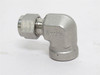 Swagelok SS-600-8-6; Air Elbow; SS-316; 90Deg 3/8" x 3/8 FNPT