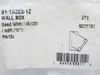 Marechal 61-1A023-12; Conduit Entry Junction Box 1/2NPT
