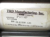 Bimba N110544; Air Cylinder; 2" Bore X 1-1/2" Stroke; 250PSI
