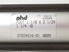 PHD A3VT 1 1/8 X 2 1/2 X 1 1/4 -B; Air Cylinder; 1-1/8"Bore