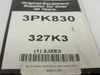 Bando 2JZE3; Serpentine Belt; Industry Number 327K3