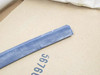 Detectamet 817-S698; Blue Silicone Rubber "D" Strip; 2x20m