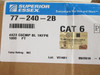 Superior Essex 77-240-2B; CAT 6;Copper Cable 23AWG; Blue 500ft
