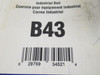 Nappa B43; V-Belt; 46" Outside Circumference