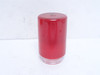 RAB- GL100PGR; Red Polycarbonate Globe; 6"Height  x 3-3/4"OD
