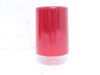 RAB- GL100PGR; Red Polycarbonate Globe; 6"Height  x 3-3/4"OD