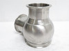 MFG- 9613161609; Valve Lower Body; SS; Size: 3" Clamp