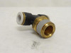 Festo QBT-1/2-3/8-U; Lot-2 T-Fitting 533321; 3/8"Tube x 1/2 NPT