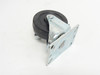 Faultless Caster 160-4SB; Poly Swivel Plate Caster; W/Brake