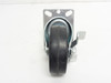 Faultless Caster 160-4SB; Poly Swivel Plate Caster; W/Brake