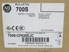 Allen-Bradley 700S-CF620EJC; Relay 24A; 8P; 600V; Coil: 24VDC