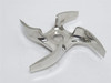 Metalquimia 6503081; Impellor; SS;. 4-Blade; 1"ID x 8"OD