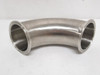 Industry-Std 11D016; Elbow; 90Deg; SS-304; 3" Clamp
