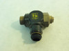 Parker PTFAPB6-1/8; Pneumatic Fitting; 1/8" NPT; 6mm Tube