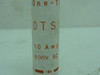 Gould OT10; Class K5 One Time Fuse; 10A; 600VAC