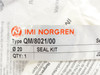Norgren QM/8021/00; Spare Parts And Seal Maintenance Kit