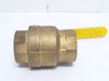 HSI VHSSSEVKN112 ; Brass Ball Valve; 1-1/2NPT; 600WOG