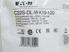 Eaton C22S-DL-W-K10-120; Illuminated Push-Button; White; 1-NO
