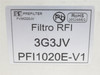 Pre-Filter 3G3JVPFI1020E-V1; Power Supply Filter; 110/250VAC